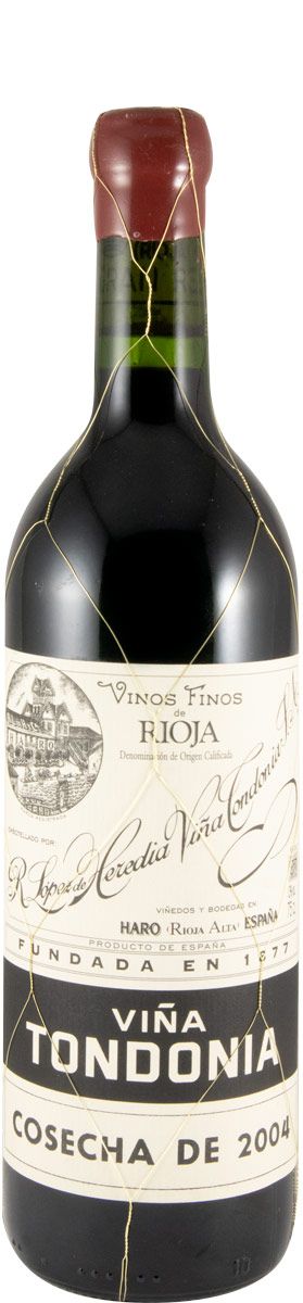 2004 López de Heredia Viña Tondonia Gran Reserva tinto