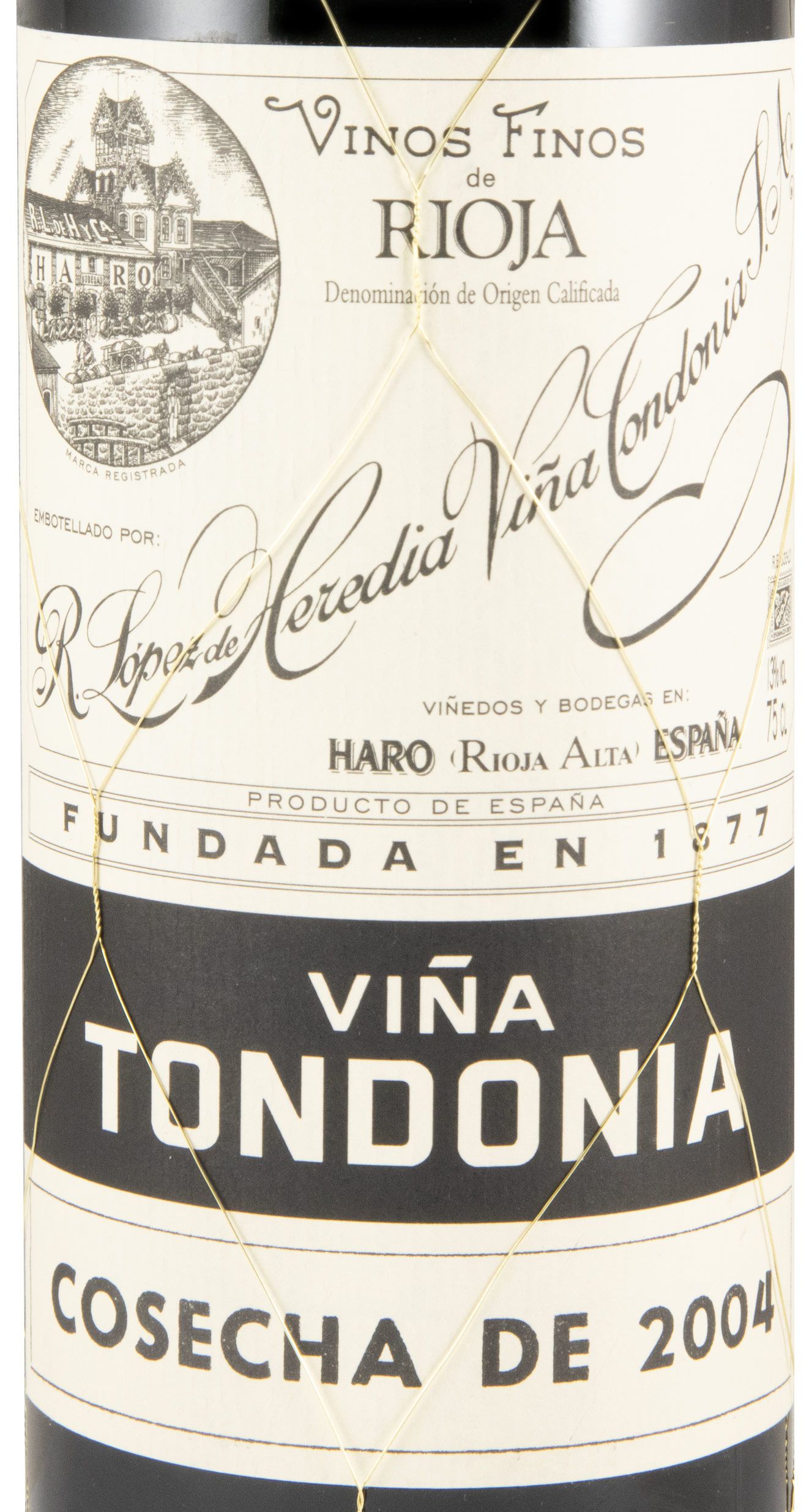 2004 López de Heredia Viña Tondonia Gran Reserva tinto