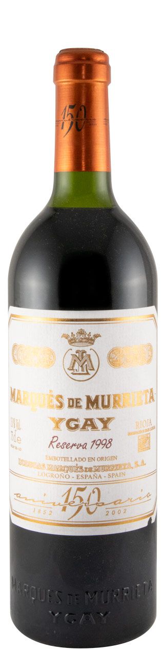 1998 Marqués de Murrieta 150º Aniversário Reserva Rioja red