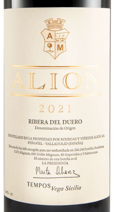 2021 Alión Cosecha Ribera del Duero red
