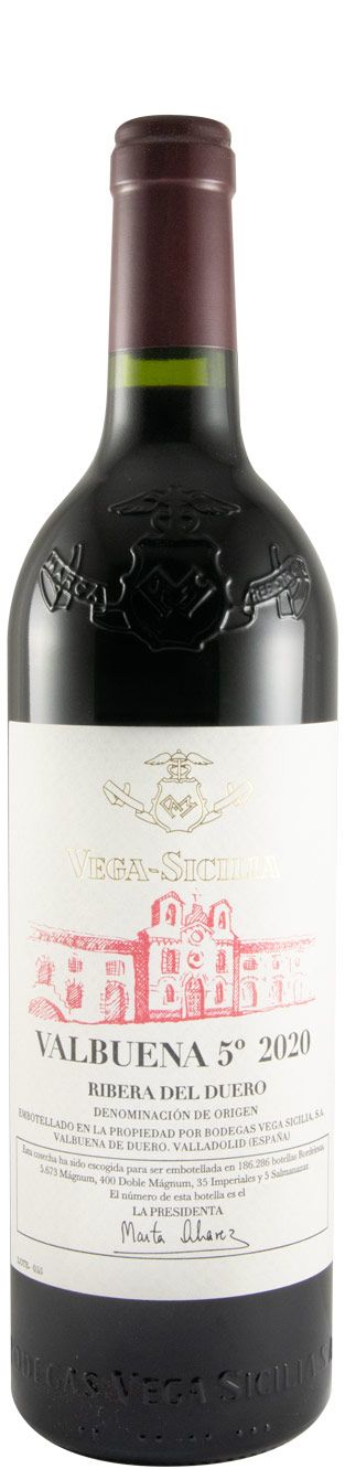 2020 Vega-Sicilia Valbuena 5º Ribera del Duero red