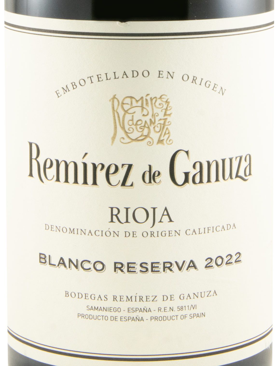 2022 Remírez de Ganuza Reserva Rioja branco