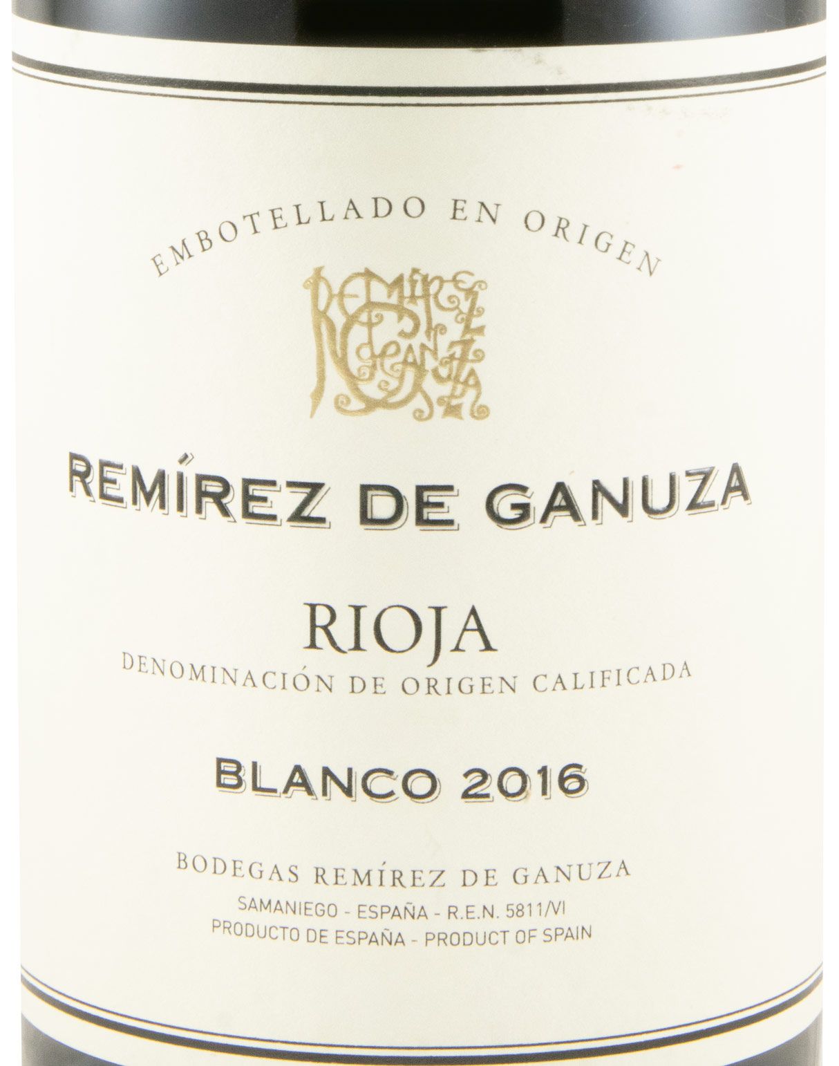 2016 Remírez de Ganuza Rioja branco