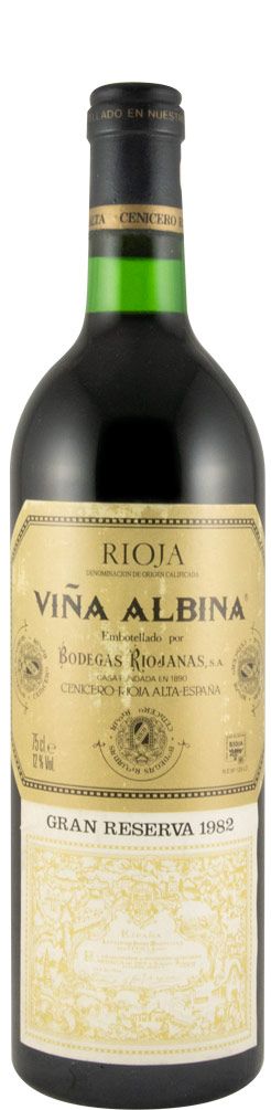 1982 Bodegas Riojanas Viña Albina Gran Reserva tinto