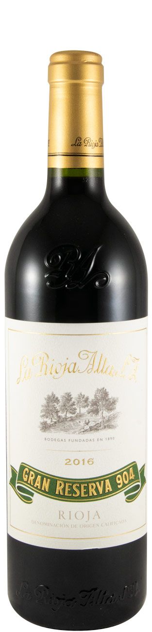 2016 La Rioja Alta 904 Gran Reserva tinto