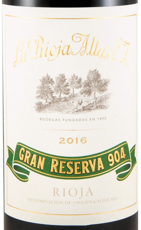 2016 La Rioja Alta 904 Gran Reserva tinto