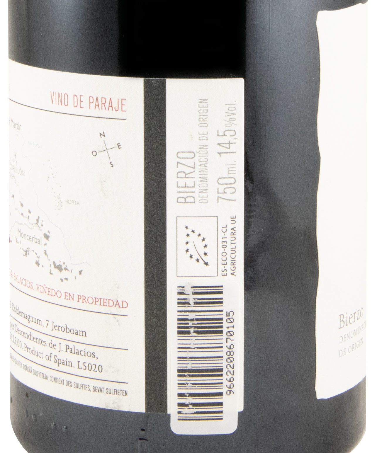 2020 Descendientes de J. Palacios Las Lamas biológico tinto