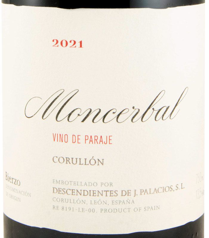 2021 Descendientes de J. Palacios Moncerbal biológico tinto