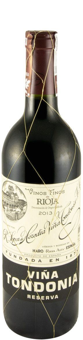 2013 López de Heredia Viña Tondonia Reserva tinto