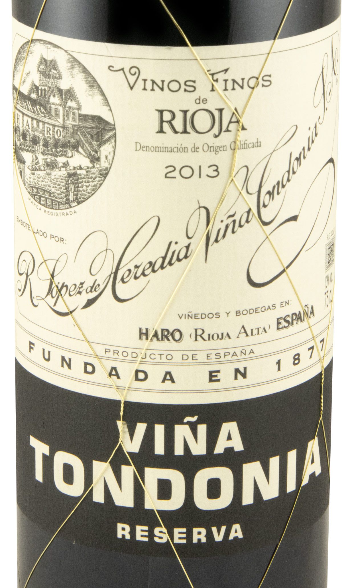 2013 López de Heredia Viña Tondonia Reserva tinto