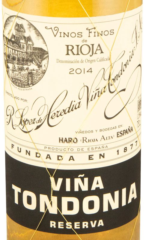 2014 López de Heredia Viña Tondonia Reserva branco