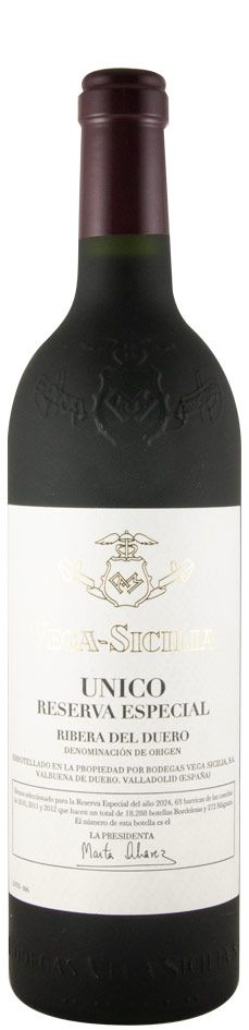 Vega-Sicilia Unico Reserva Especial Ribera del Duero 2024 Release tinto