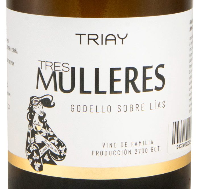 Bodegas Triay Tres Mulleres Godello sobre Lías branco