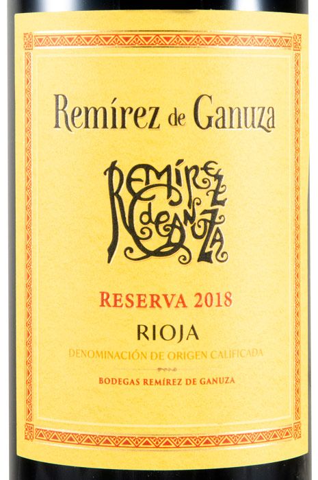 2018 Remírez de Ganuza Reserva Rioja tinto