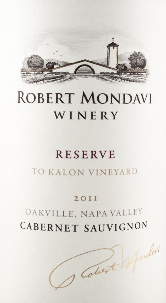 2011 Robert Mondavi To Kalon Vineyard Reserve tinto