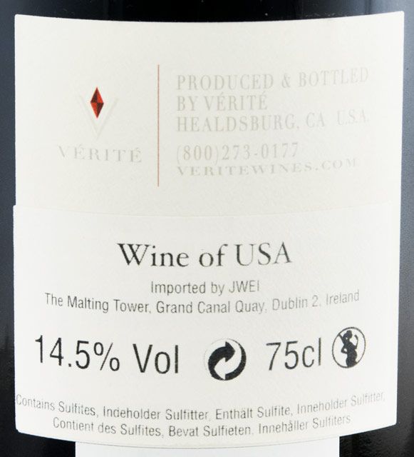2013 Verite La Joie Sonoma County red