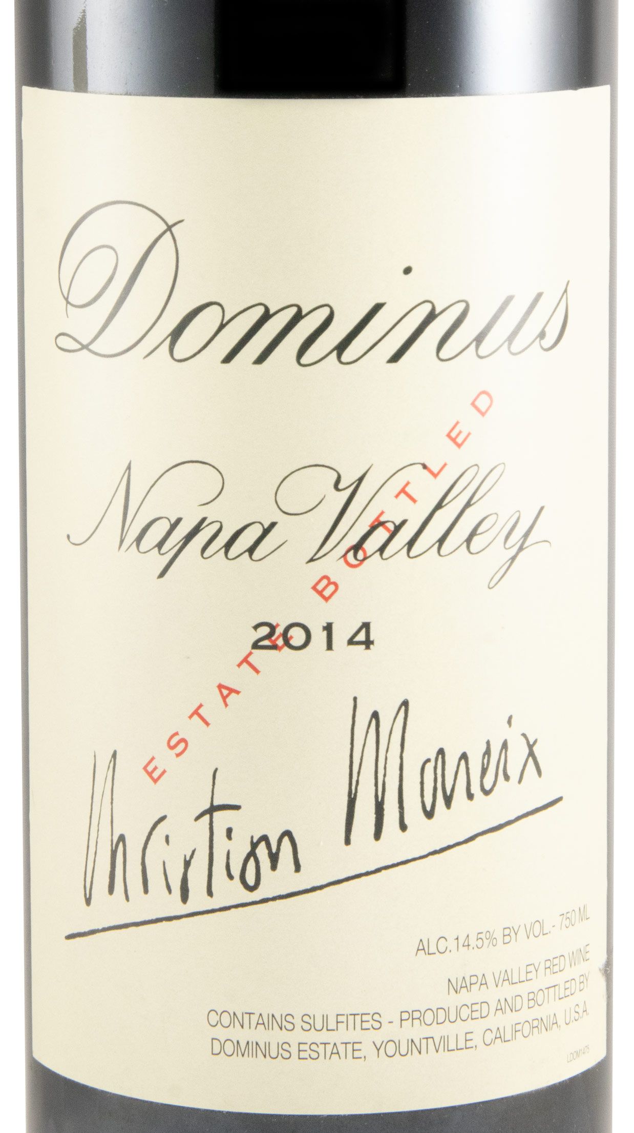 2014 Dominus Christian Moueix Napa Valley tinto
