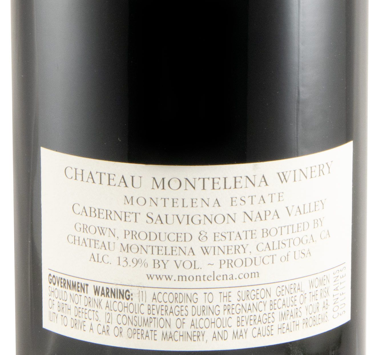 2006 Chateau Montelena Cabernet Sauvignon Napa Valley red