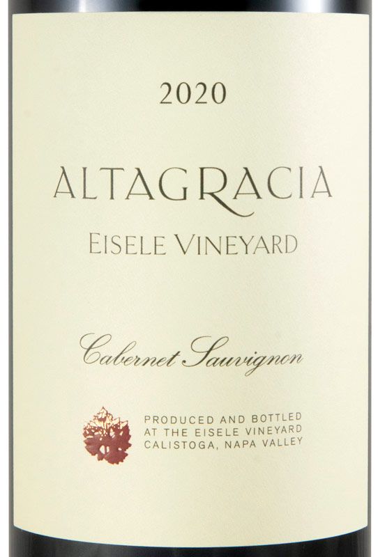 2020 Eisele Vineyard Altagracia Cabernet Sauvignon Napa Valley tinto