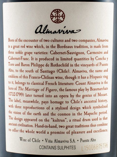 2013 Almaviva Puente Alto tinto
