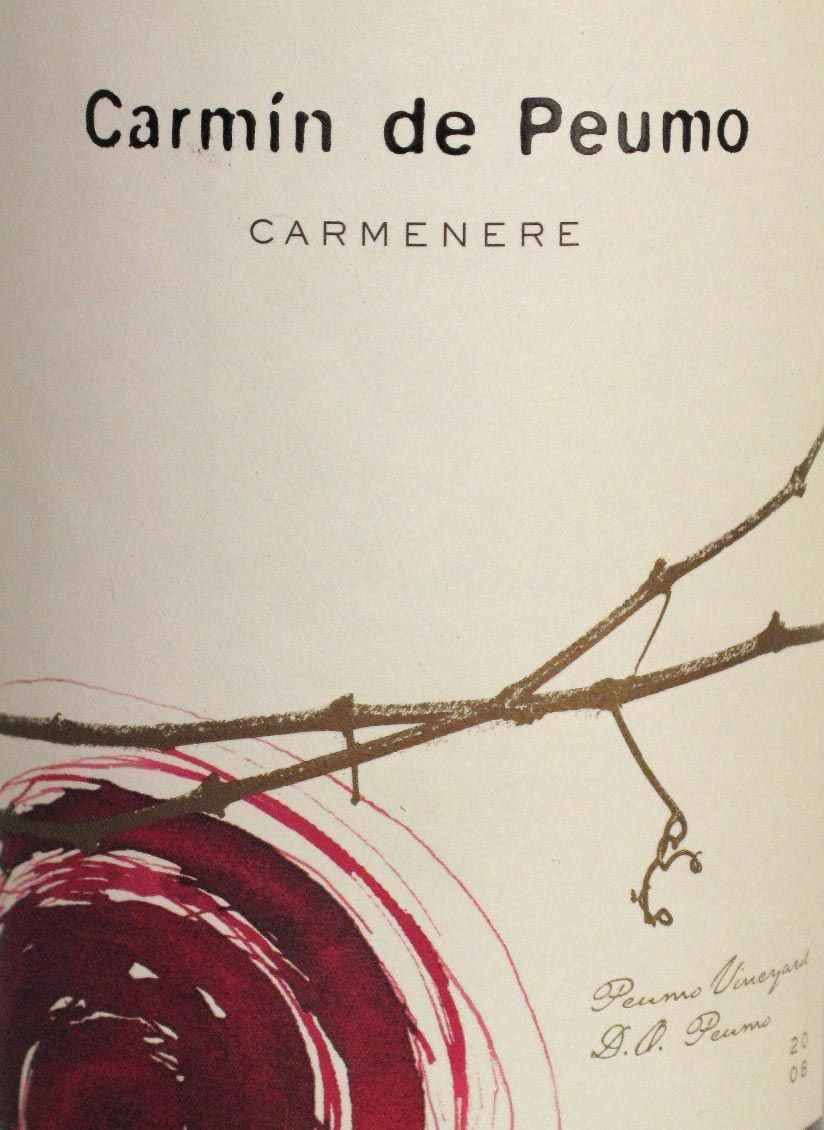 2008 Concha Y Toro Carmin de Peumo Vale Maipo tinto