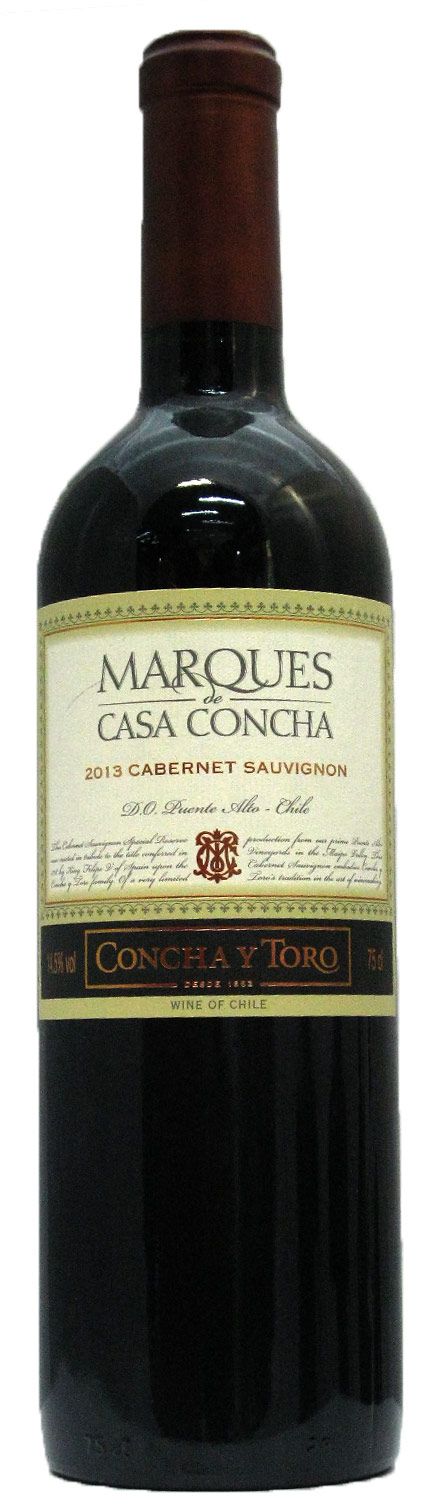2013 Concha Y Toro Marques de Casa Concha Cabernet Sauvignon tinto