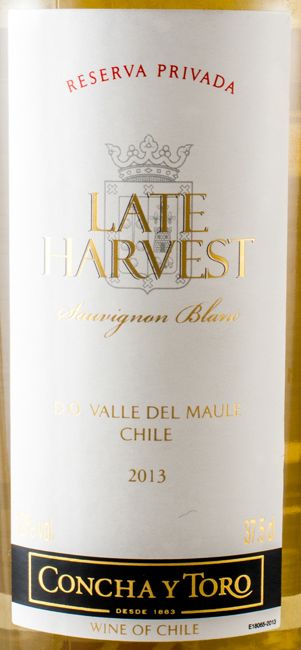 2013 Concha Y Toro Sauvignon Blanc Late Harvest Valle del Maule white 37.5cl