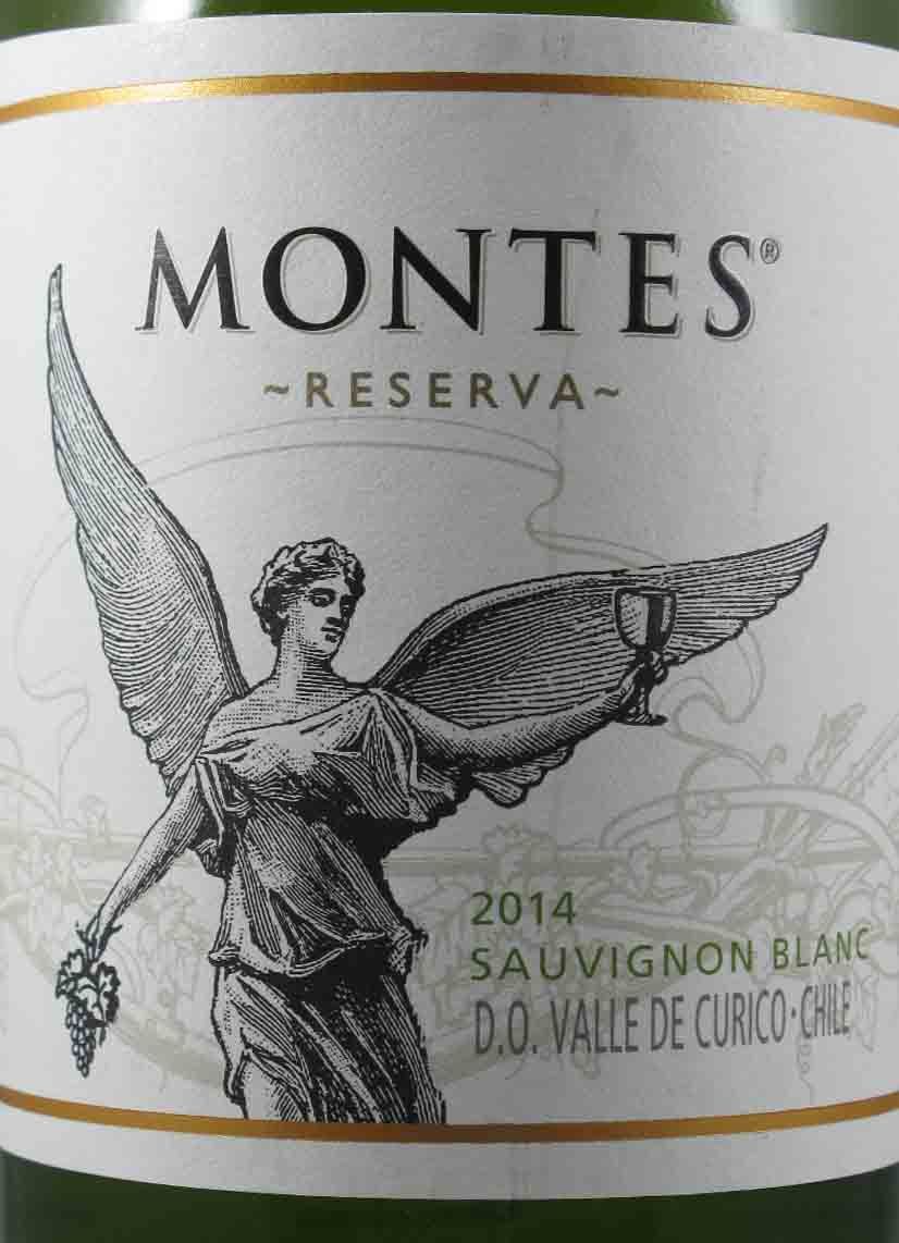 2014 Montes Reserva Sauvignon Blanc Valle de Cúrico white