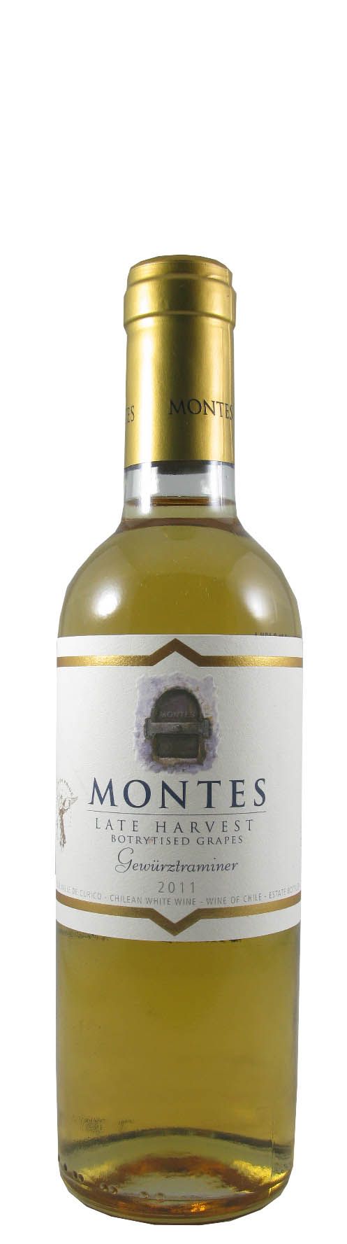2011 Montes Gewürztraminer Colheita Tardia Valle de Colchagua branco 37,5cl