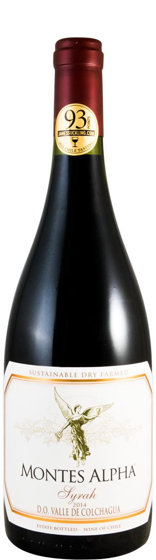 2014 Montes Alpha Syrah Valle de Colchagua red