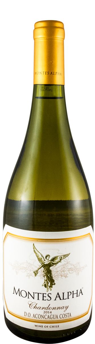 2014 Montes Alpha Chardonnay Valle de Colchagua white