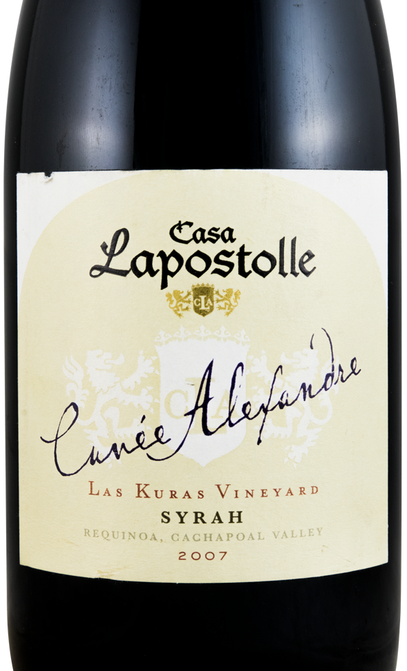 2007 Lapostolle Alexandre Cuvée Valle de Cachapoal red