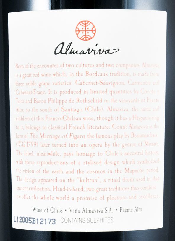2010 Almaviva Puente Alto red