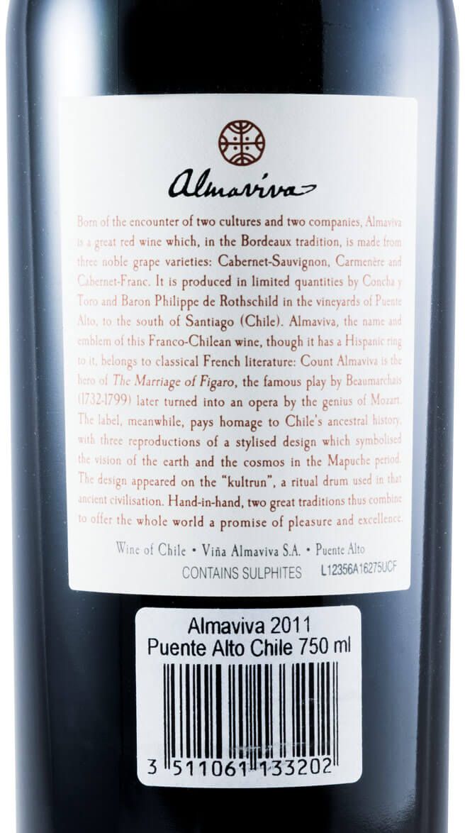 2011 Almaviva Puente Alto tinto
