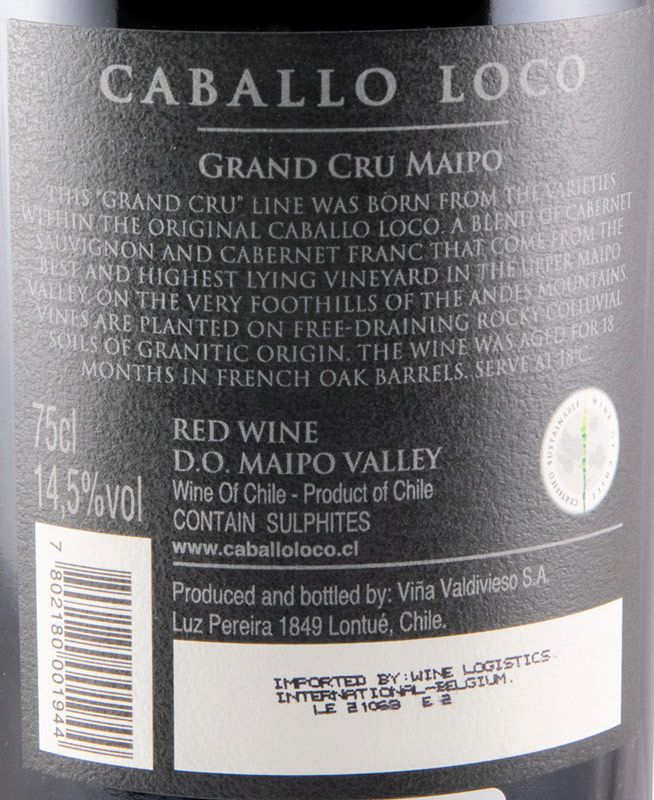 2017 Caballo Loco Grand Cru Vale del Maipo tinto