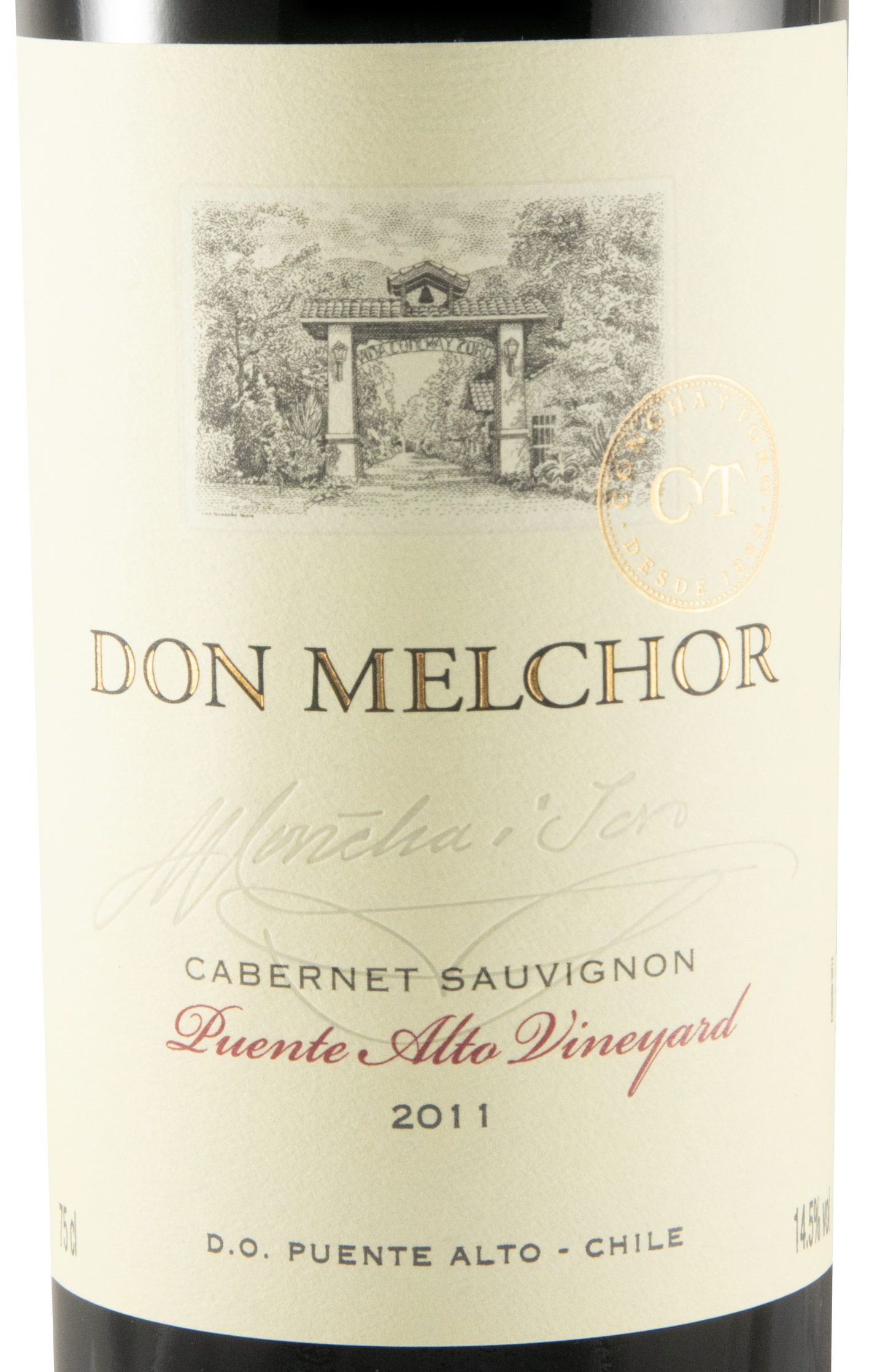 2011 Concha Y Toro Don Melchor Valle del Maipo tinto
