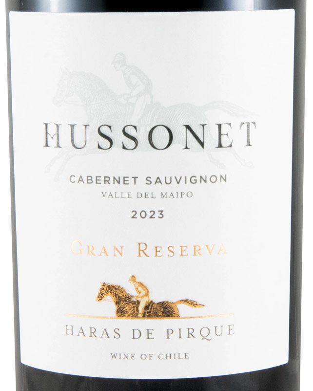 2023 Viña Haras de Pirque Hussonet Cabernet Sauvignon Gran Reserva Vale del Maipo organic red