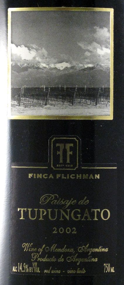 2002 Finca Flichman Paisaje de Tupungato tinto