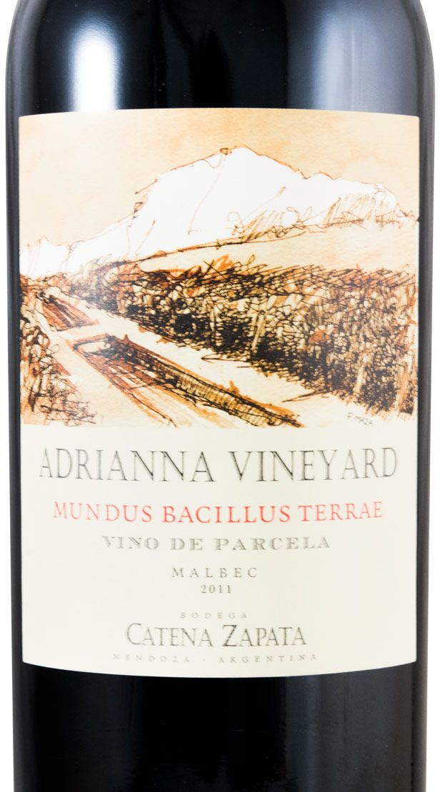 2011 Catena Zapata Adrianna Vineyard Malbec Terrae red