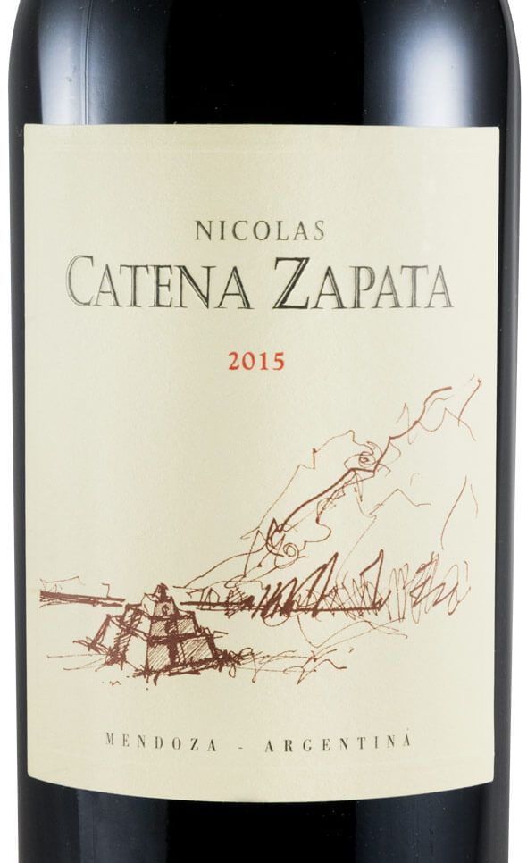 2015 Catena Zapata Nicolas red