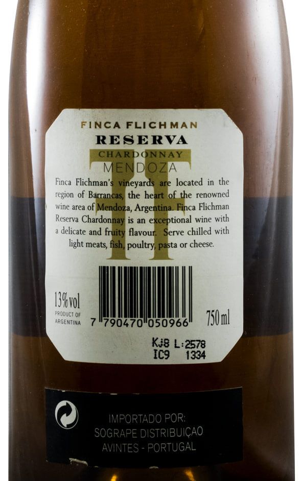1998 Finca Flichman Chardonnay Reserva branco