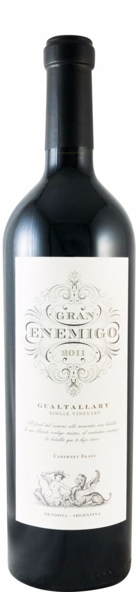 2011 Gran Enemigo Gualtallary Mendoza red