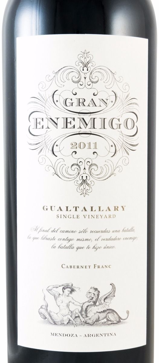 2011 Gran Enemigo Gualtallary Mendoza red
