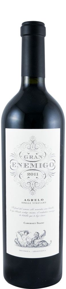 2011 Gran Enemigo Agrelo Cabernet Franc Mendoza red
