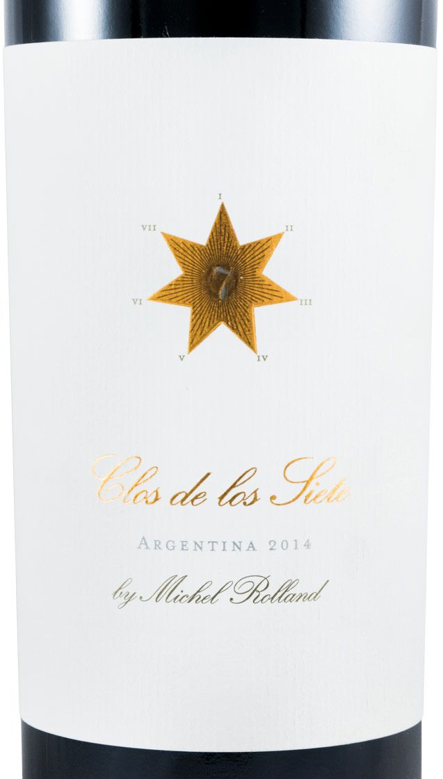 2014 Michel Rolland Clos de Los Siete Malbec Vista Flores tinto