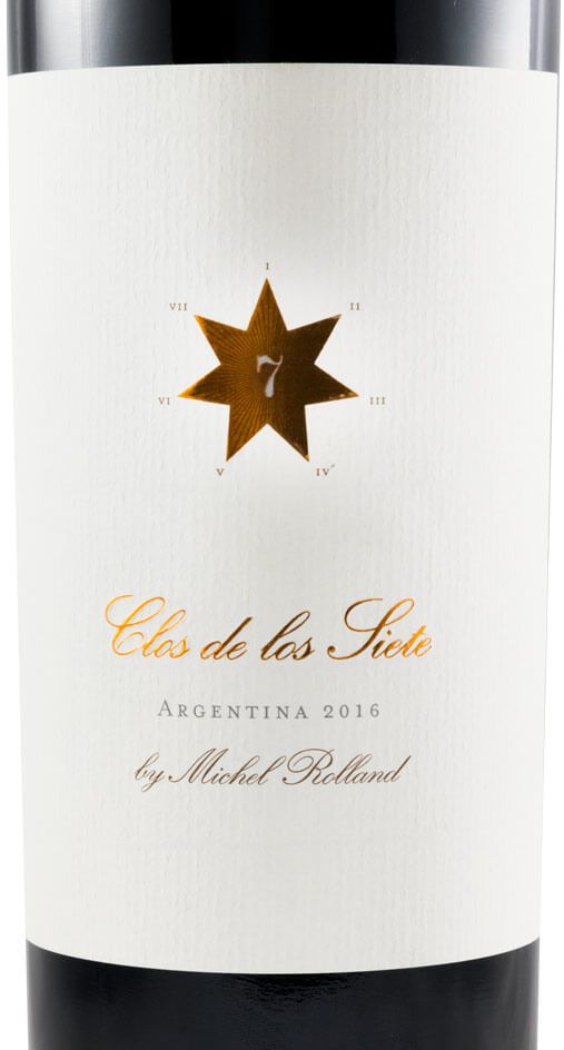 2016 Michel Rolland Clos de Los Siete Malbec Vista Flores red