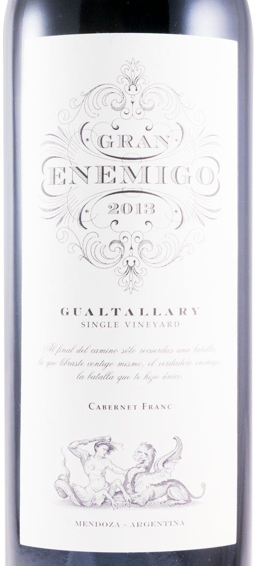 2013 Gran Enemigo Gualtallary red