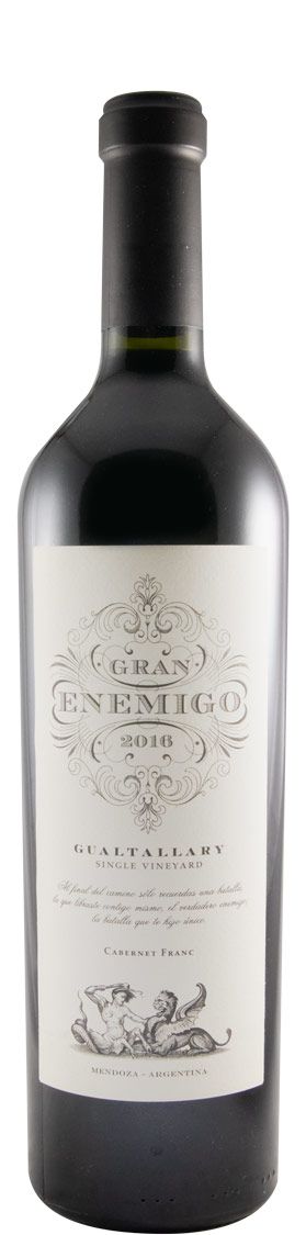 2016 Gran Enemigo Gualtallary Mendoza red