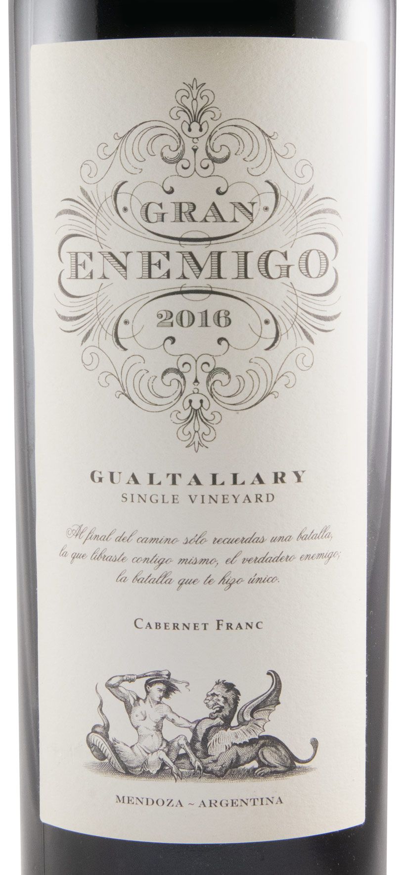 2016 Gran Enemigo Gualtallary Mendoza red
