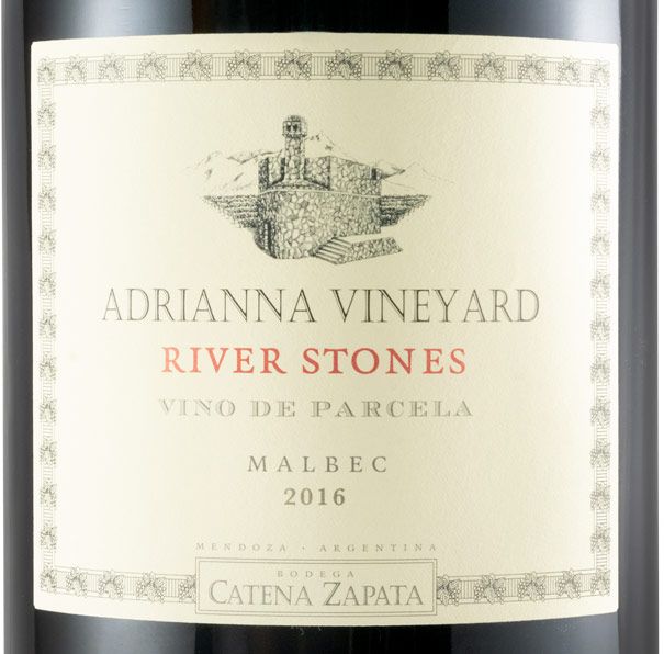 2016 Catena Zapata Adrianna Vineyard River Stones red 3L